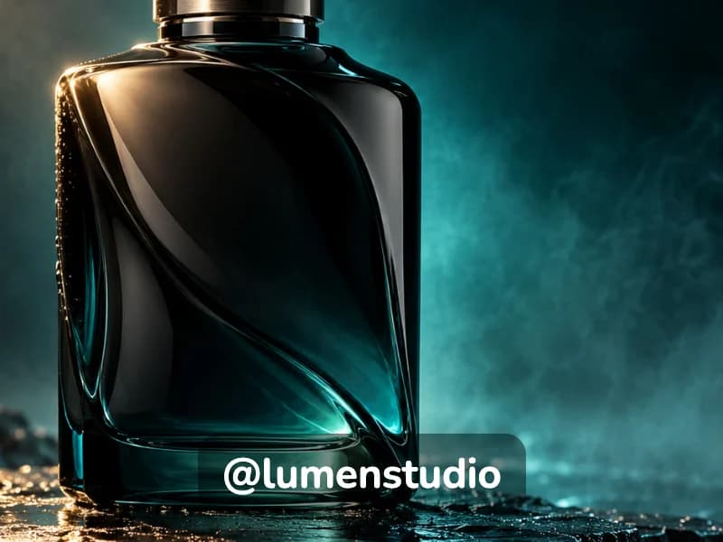 Social handle watermark example